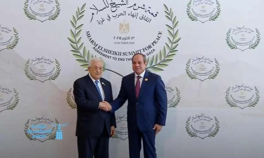 الرئيس السيسي يرحب بالرئيس الفلسطيني محمود عباس في زيارة هامة