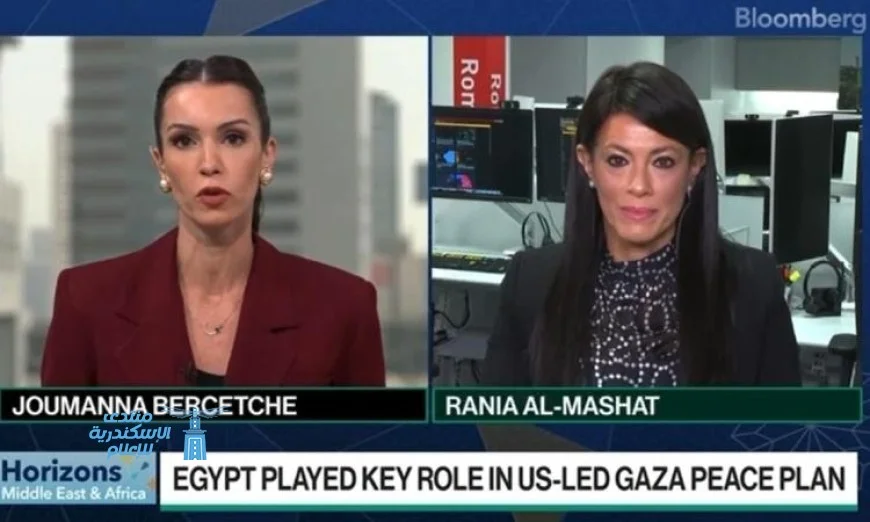 المشاط يؤكد لبلومبرج أهمية صمود اتفاق السلام وتأثيره الإيجابي على مصر والمنطقة