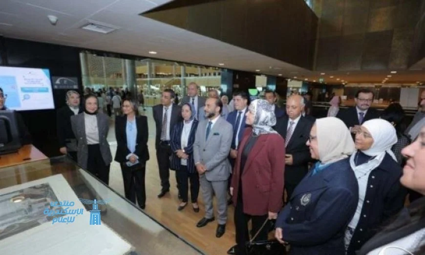 رئيس الضرائب يؤكد أن مكتبة الإسكندرية تعد نموذجًا عالميًا يحتذى به في التحول الرقمي