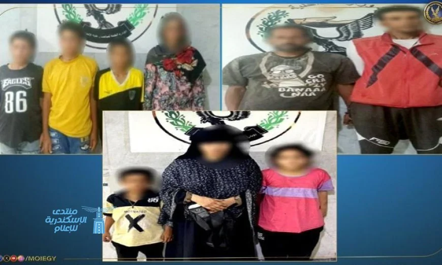 إلقاء القبض على 16 شخصا لاستغلال الأطفال في التسول بالقاهرة والجيزة