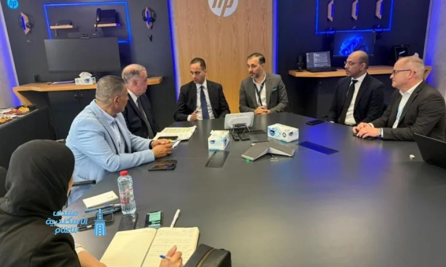 نائب وزير الصحة يستعرض خطوات تعزيز التحول الرقمي في القطاع الصحي مع شركة HP خلال زيارة لدبي