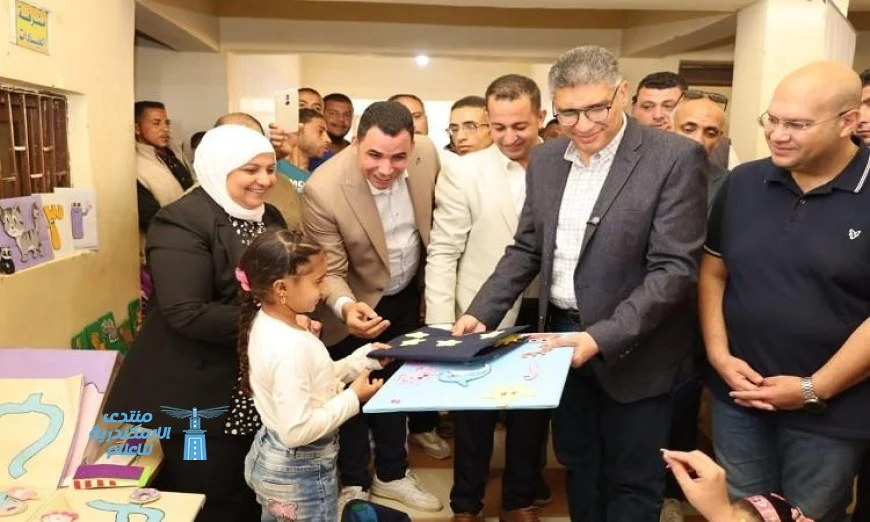 محافظ الجيزة يفتتح فعاليات القافلة الشاملة في الواحات البحرية