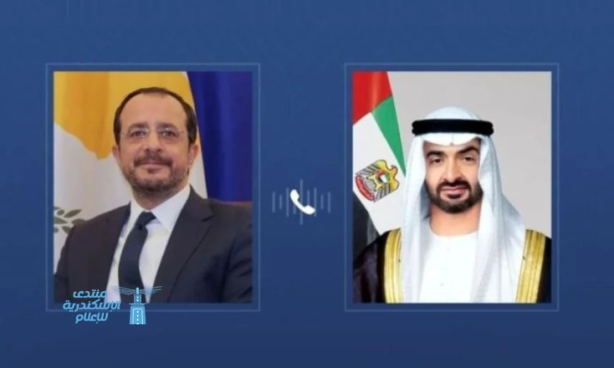 رئيسا الإمارات وقبرص يؤكدان ضرورة الالتزام بوقف إطلاق النار في غزة لحماية المدنيين