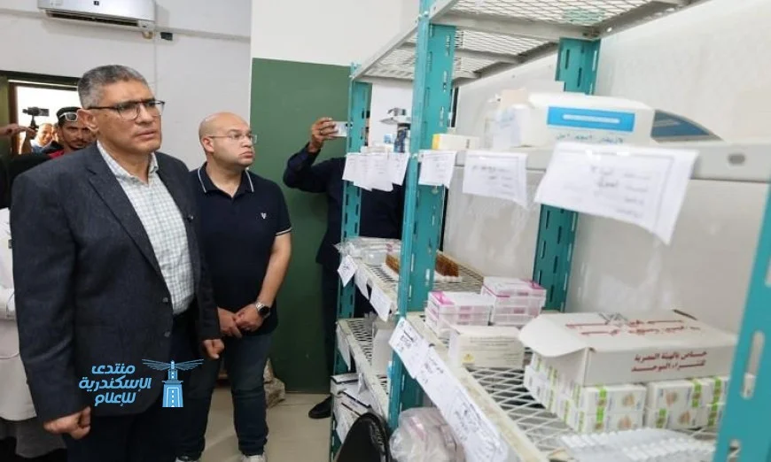 محافظ الجيزة يقوم بجولة تفقدية في مستشفى الواحات البحرية لتعزيز خدمات الصحة العامة