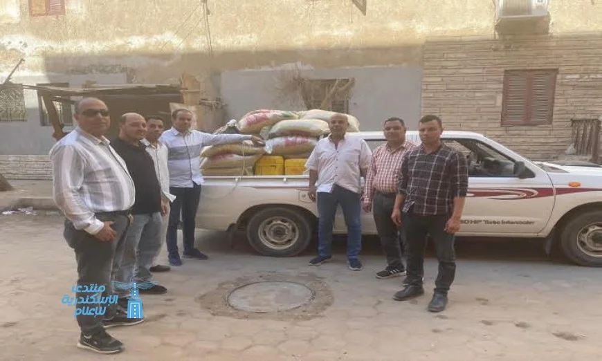 ضبط كميات من السلع الغذائية الفاسدة في الفيوم تهدد الصحة العامة