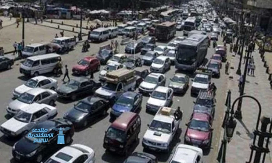 النشرة المرورية تكشف عن أماكن الكثافات العالية في شوارع القاهرة والجيزة