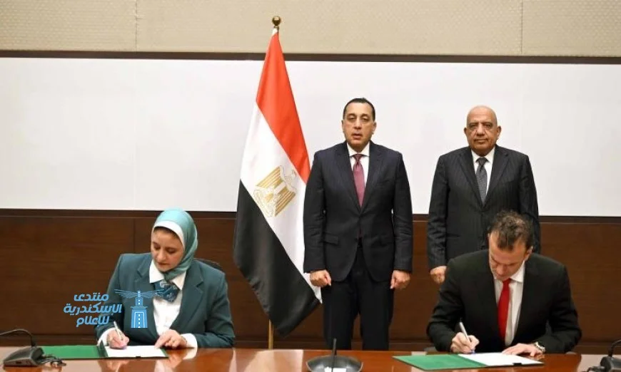 مدبولي يحضر توقيع اتفاقية تعاون استراتيجية بين المصرية لنقل الكهرباء وشركة K&K الإماراتية