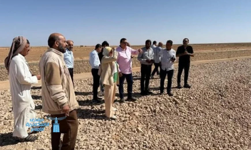 د. منال عوض تكشف عن التسليم الأول للمدفن الصحي الآمن في مدينة براني بمطروح