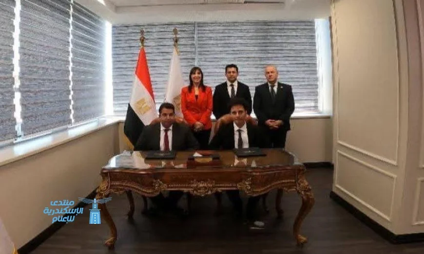صبحي يشهد توقيع بروتوكول تعاون لمساندة الشباب وتعزيز مبادرات التنمية المستدامة