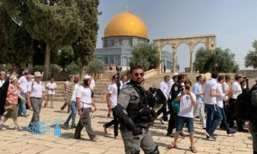 9820 مستوطنا يقتحمون المسجد الأقصى في موسم الأعياد اليهودية بمحافظة القدس