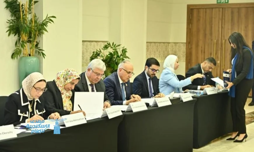 طلاب جامعة حلوان يتصدرون المنافسة بفوزهم بالمركز الأول في مشروع تحلية مياه البحر