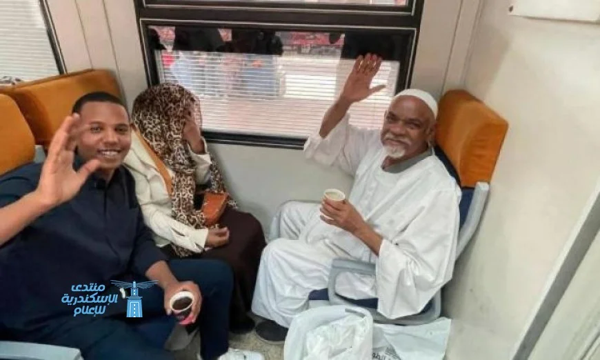 سكك حديد مصر تنظم الرحلة الخامسة والعشرون ضمن مبادرة العودة الطوعية للسودانيين الشقيقين