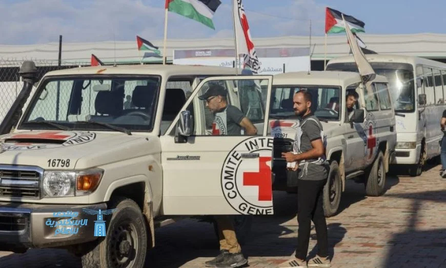 الصليب الأحمر يعلن عن نقل جثامين عشرات الشهداء الفلسطينيين إلى قطاع غزة