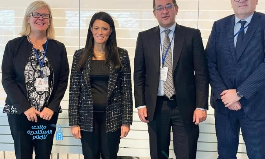 المشاط تستعرض الشراكات الاستراتيجية مع نائب رئيس وكالة ميجا