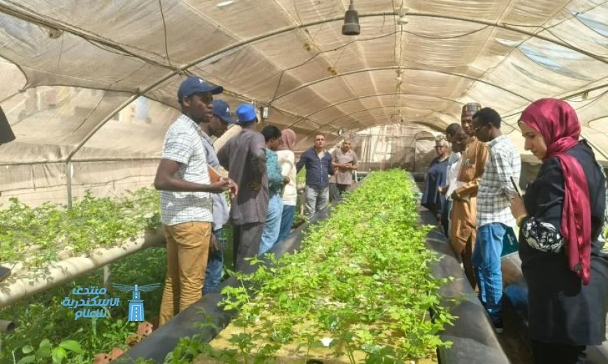 تعليم عالٍ يرحب بوفد إفريقي لاستكشاف أحدث تقنيات الاستزراع السمكي في القناطر