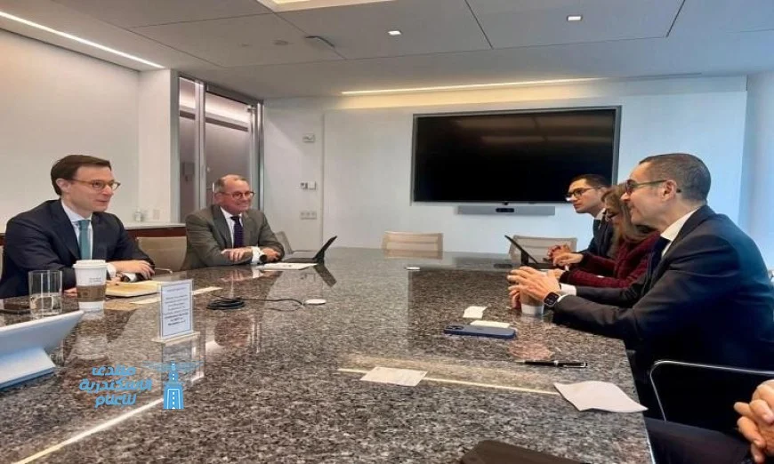 وزير الاستثمار يعقد مباحثات مع شركة فيزا العالمية لتعزيز التعاون في التحول الرقمي بمصر