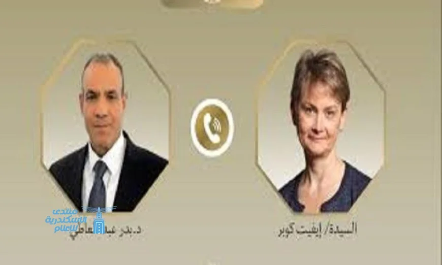 وزير الخارجية يبحث مع نظيرته البريطانية آخر تطورات اتفاق إنهاء الحرب في غزة