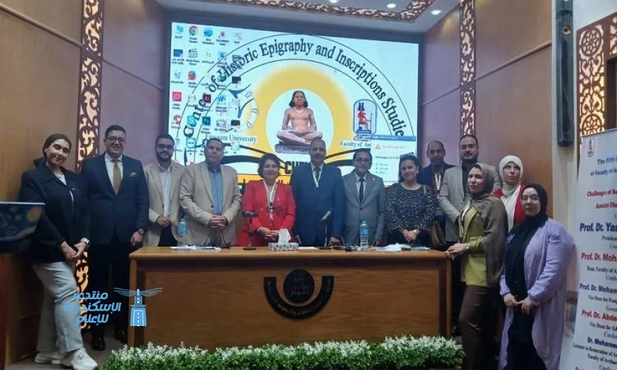مؤتمر كلية الآثار بالفيوم يقدم توصيات حيوية لحماية التراث الثقافي