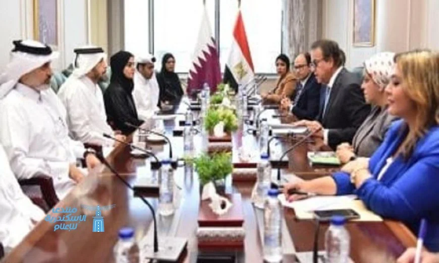 وزير الصحة يستضيف نظيره القطري لمناقشة آفاق التعاون الصحي بين البلدين