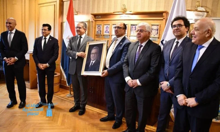 وزراء الشباب والتعليم العالي والثقافة يحتفلون بتكريم خالد العناني في فعالية مميزة