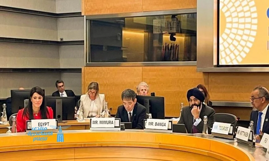 المشاط تتألق في انطلاق مبادرة الصحة من أجل التنمية والعمل