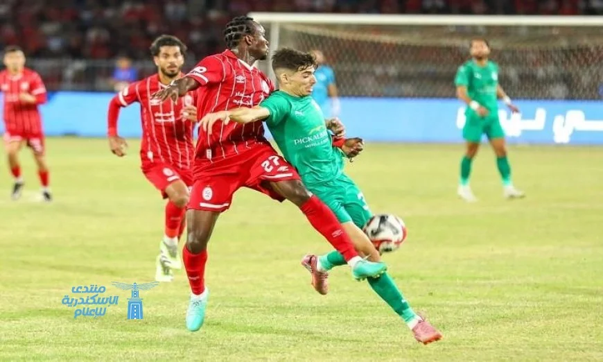 مباراة المصري والاتحاد الليبي تنتهي بالتعادل السلبي في ذهاب تمهيدي الكونفيدرالية