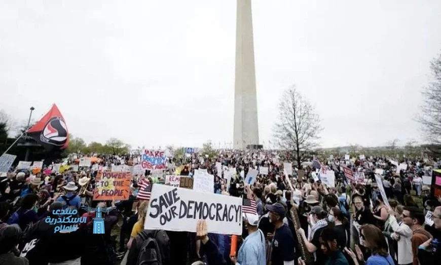 ملايين المعارضين لترامب يتجمعون في تظاهرات حاشدة السبت في جميع أنحاء أمريكا