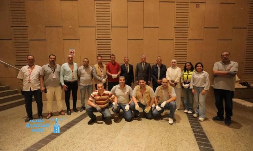 شريف فتحي يراقب الاستعدادات النهائية للافتتاح التاريخي للمتحف المصري الكبير