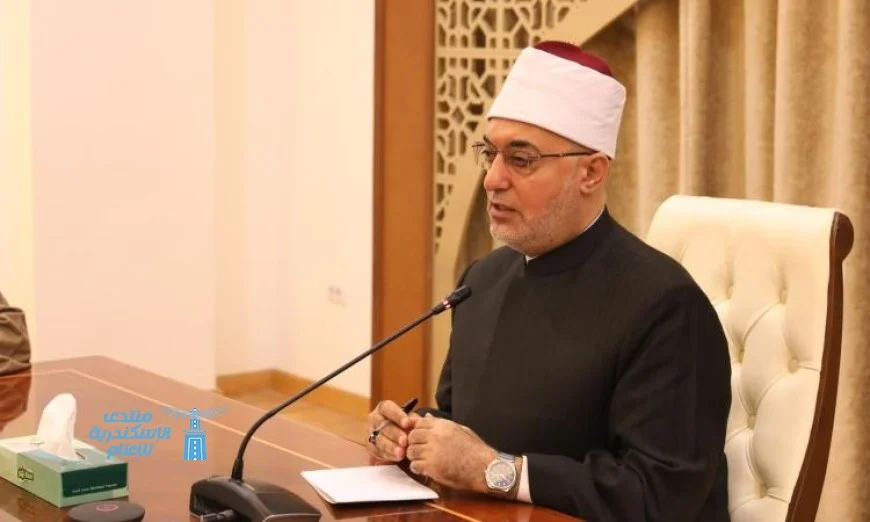 مفتي الجمهورية يسلط الضوء على ضرورة تأهيل المفتين وفق أسس علمية متينة