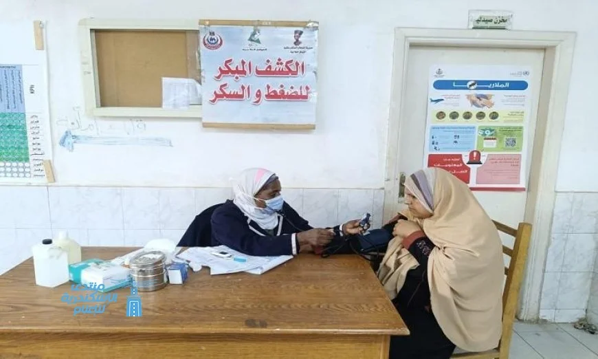 قافلة حياة كريمة تقدم خدمات طبية لـ 957 مواطن في قرية منبال بالمنيا