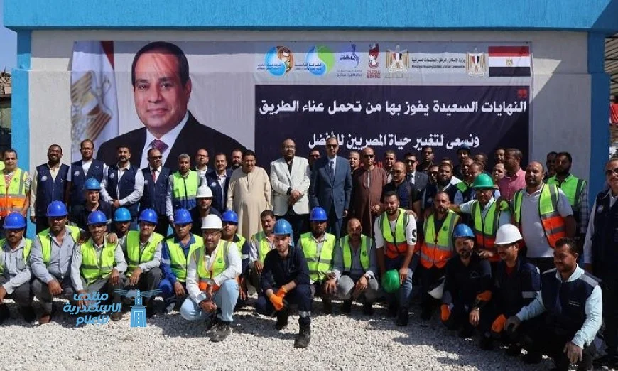 محافظ سوهاج يدشن مشروع إعادة تأهيل محطة مياه طهطا السطحية لتحسين خدمات المياه