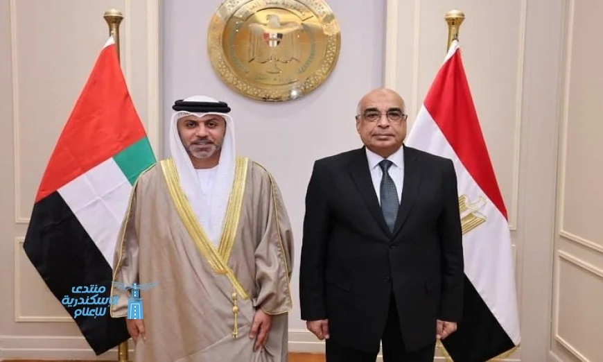 وزير العدل يستعرض مع سفير الإمارات في القاهرة آليات تعزيز التعاون القضائي