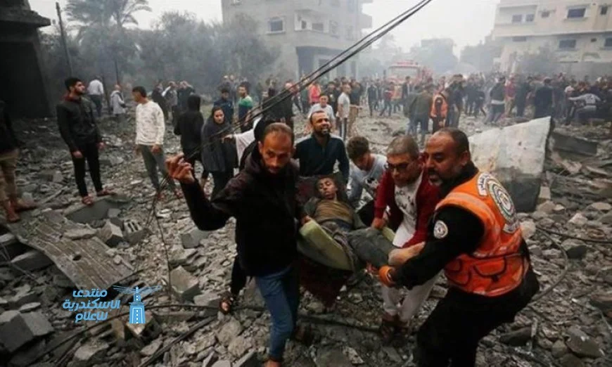 استشهاد 23 فلسطينيًا جراء قصف الاحتلال الإسرائيلي لعدة مناطق في غزة