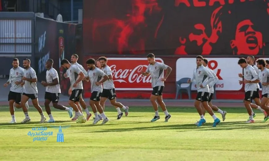 الأهلي يعود للتدريب بقوة استعدادا لمواجهة الاتحاد السكندري