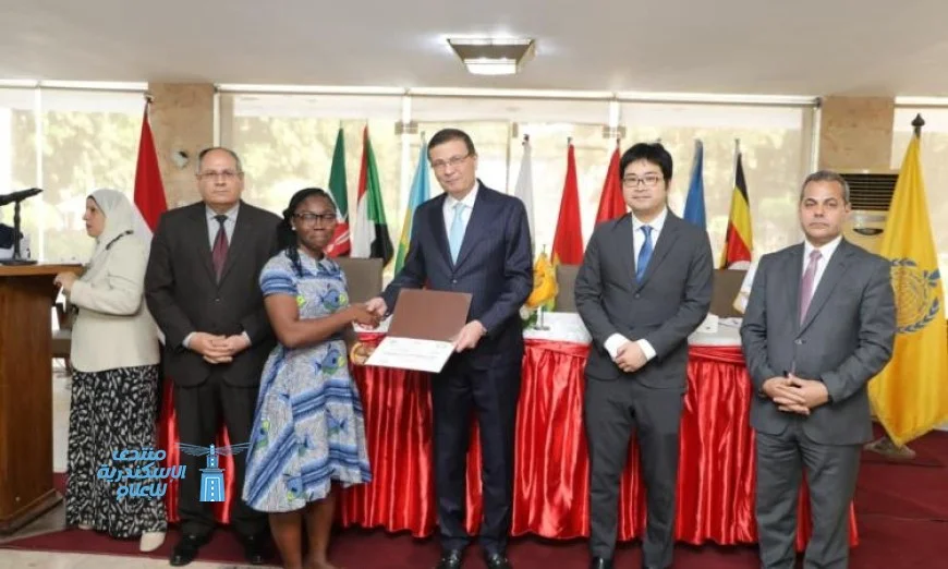 فاروق يحتفي بتخريج 24 متدربًا من 19 دولة أفريقية في حفل مميز