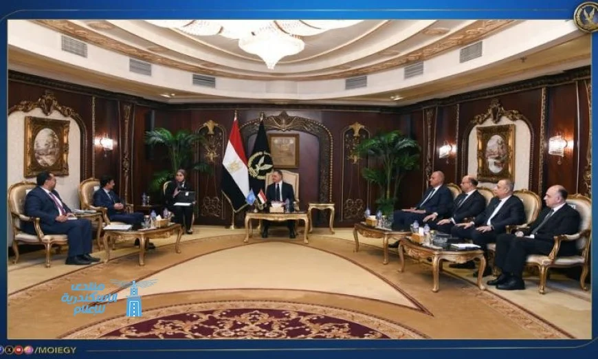 وزير الداخلية يناقش تعزيز التعاون مع المستشار الشرطي للأمم المتحدة