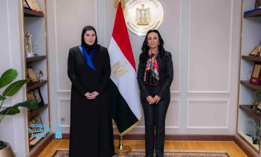 وزيرة التضامن تتعاون مع وزيرة الدولة للتعاون الدولي في قطر لتعزيز الشراكات المشتركة
