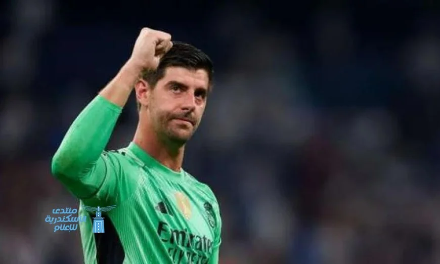 كورتوا ينتقد رابطة الدوري الإسباني بسبب إقامة مباراة برشلونة وفياريال في ميامي