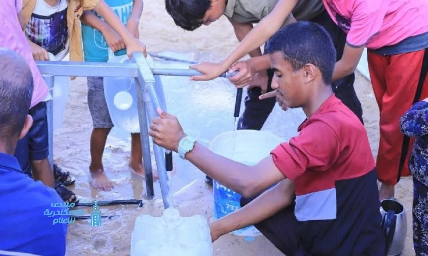 سلمان للإغاثة تطلق المرحلة الأولى من مشروع تحلية المياه في غزة لتحسين الظروف المائية