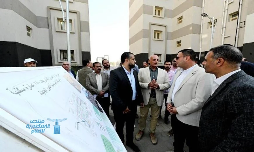 وزير الإسكان يزور مشروع سكن لكل المصريين في مدينة العبور الجديدة