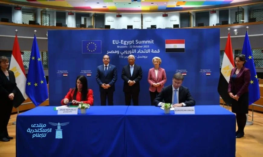 الرئيس السيسي يؤكد أهمية مشاركة الاتحاد الأوروبي الفعالة في مؤتمر إعمار غزة