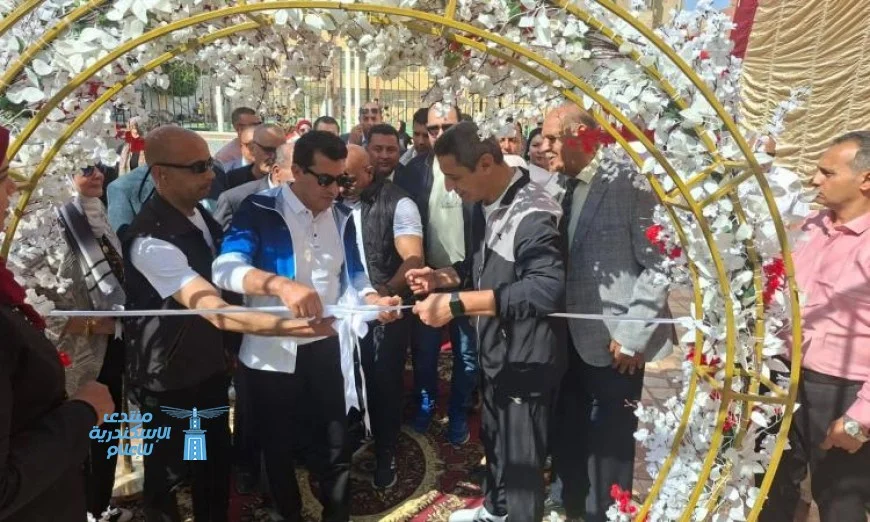 افتتاح ملعب خماسي بمركز شباب أبناء السويس بحضور وزير الشباب ومحافظ السويس