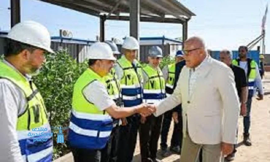 رئيس العربية للتصنيع يزور مصنع تدوير المخلفات الصلبة الجديد في الدقهلية