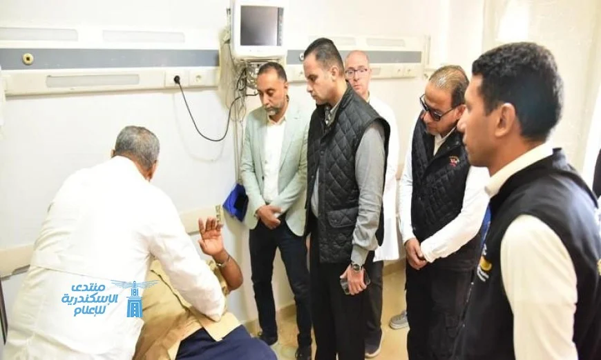 نائب وزير الصحة يقوم بجولة تفقدية في مستشفى نخل المركزي لتحسين جودة الخدمات في شمال سيناء