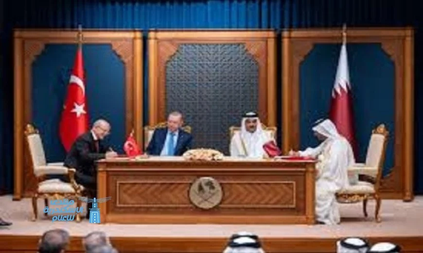 أمير قطر والرئيس التركي يوقعان مذكرات تفاهم تعزز العلاقات بين البلدين
