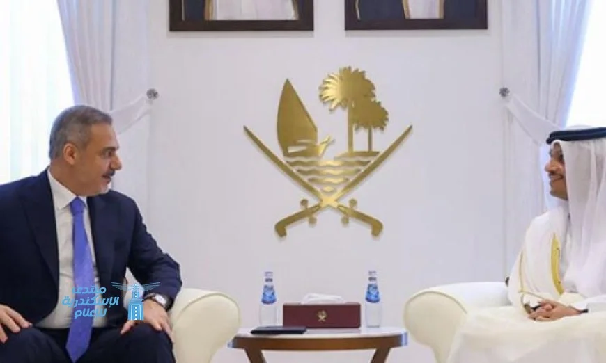 وزيرا خارجية قطر وتركيا يبحثان آخر مستجدات الأوضاع في غزة