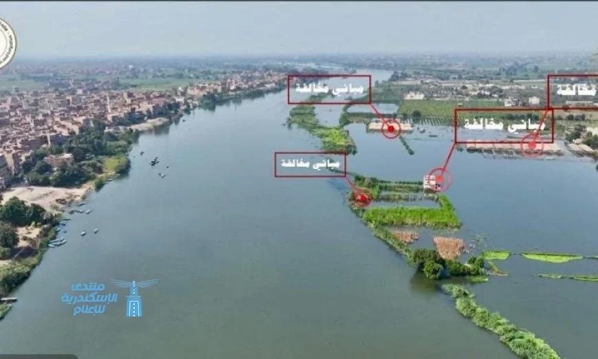 الري تعلن عزمها على ضبط النيل وتطوير أراضي طرح النهر عبر إزالة التعديات