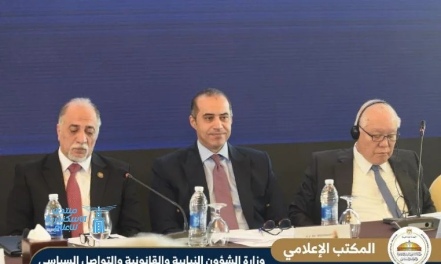 وزير الشؤون النيابية يتحدث في افتتاح منتدى البرلمانيين العربي الآسيوي