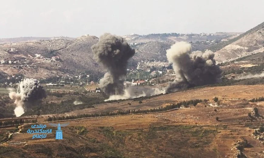 استشهاد لبنانيين اثنين في غارة إسرائيلية تستهدف بلدة عربصاليم بجنوب لبنان