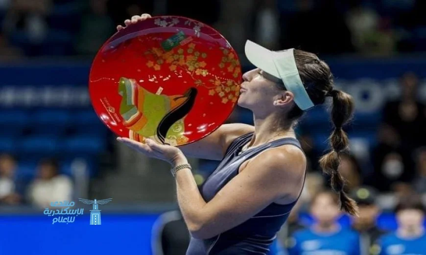 بليندا بنتشيتش تتوج بلقب بطولة بان باسيفيك للتنس في إنجاز رياضي مميز